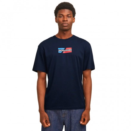 JACK & JONES JJCORP GRAPHIC TEE 12268415-4643117 Σιελ