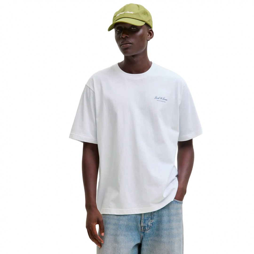 JACK & JONES  JJEARCHIVE GRAPHIC TEE SS O NECK NOOS 12287990-4901889 White