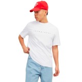 JACK & JONES JJESTAR JJ TEE SS NOOS 12234746-4215911 White Image 
