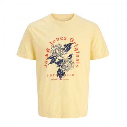 JACK & JONES JORAZUR TEE SS CREW NECK 12286056-4866353 Yellow