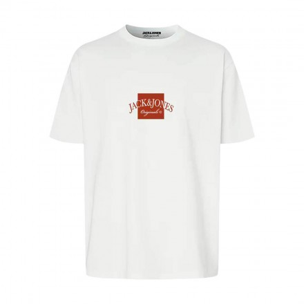 JACK & JONES JORBOSTON TEE SS CREW NECK FST 12277888-4764815 White