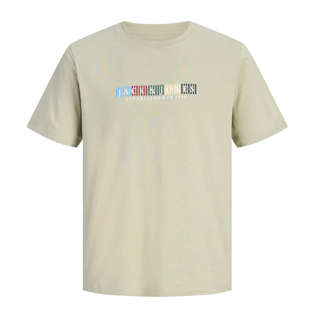 JACK & JONES JORNANTUCKET BRANDING TEE SS 12297899-5016627 Χακί
