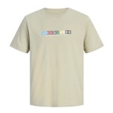 JACK & JONES JORNANTUCKET BRANDING TEE SS 12297899-5016627 Χακί Εικόνα 