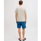 JJ REBEL TEE SS CREW NECK 12271046-MOONBEAM Ecru Image 3