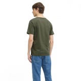 JJ REBEL BOX TEE SS CREW NECK 12271146-BEETLE OLIVE Image 0