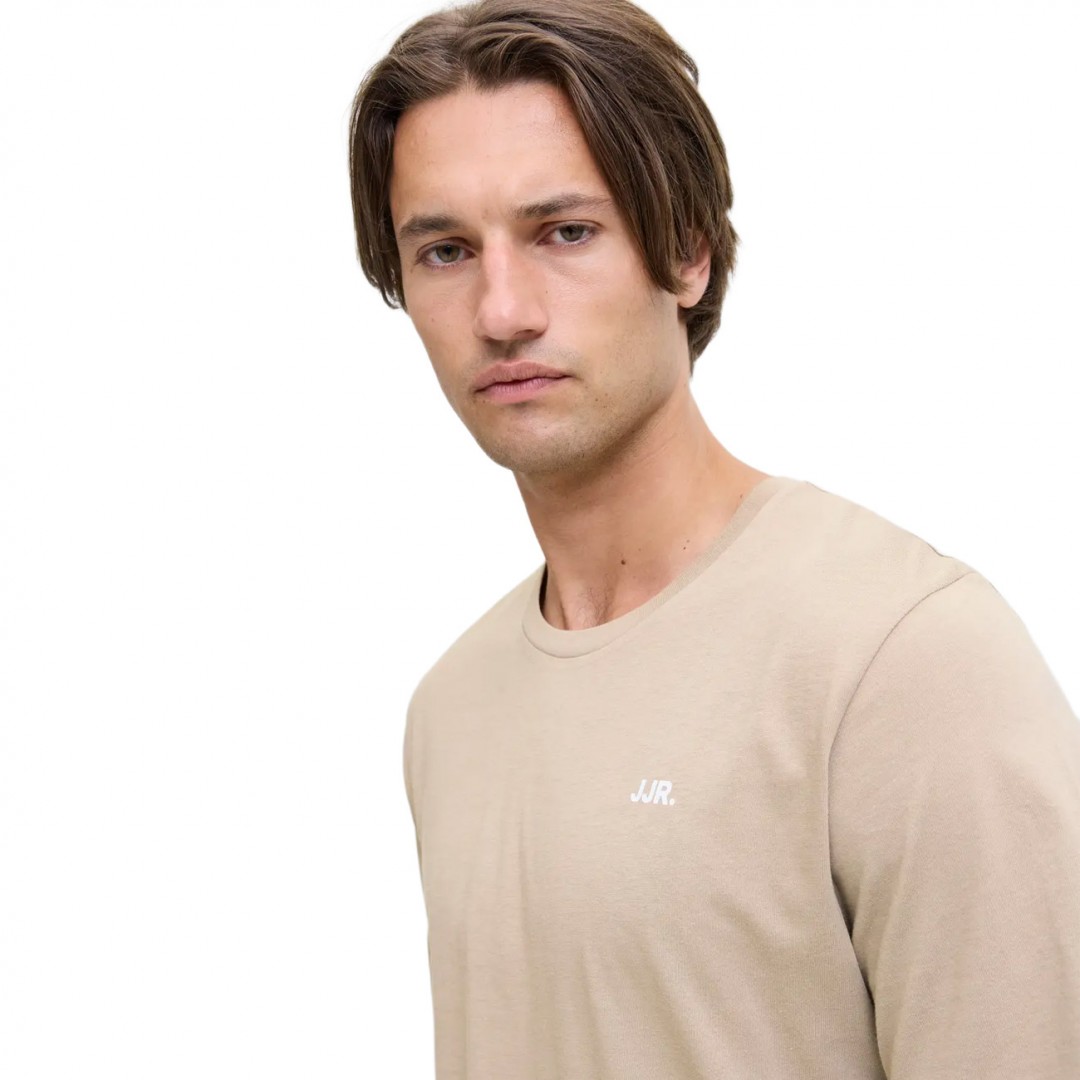 JJ REBEL LOGO TEE SS CREW NECK 12263850-4781287 Beige