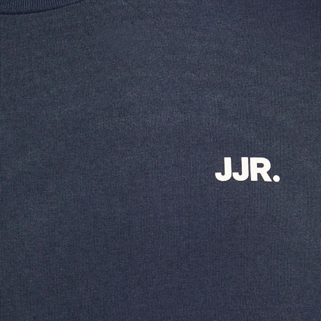 JJ REBEL LOGO TEE SS CREW NECK 12263850-4692162 Μπλε