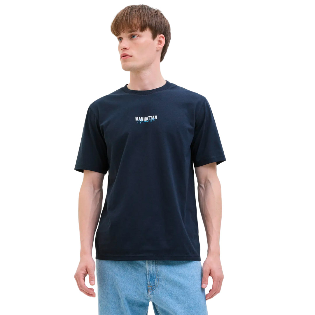 JJ REBEL JREBREGGIE SS TEE 12292624-4948767 Blue