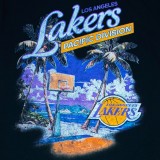 MITCHELL & NESS PARADISO OVERSIZED TEE SS16687-LALBLCK-BLACK Black Image 1
