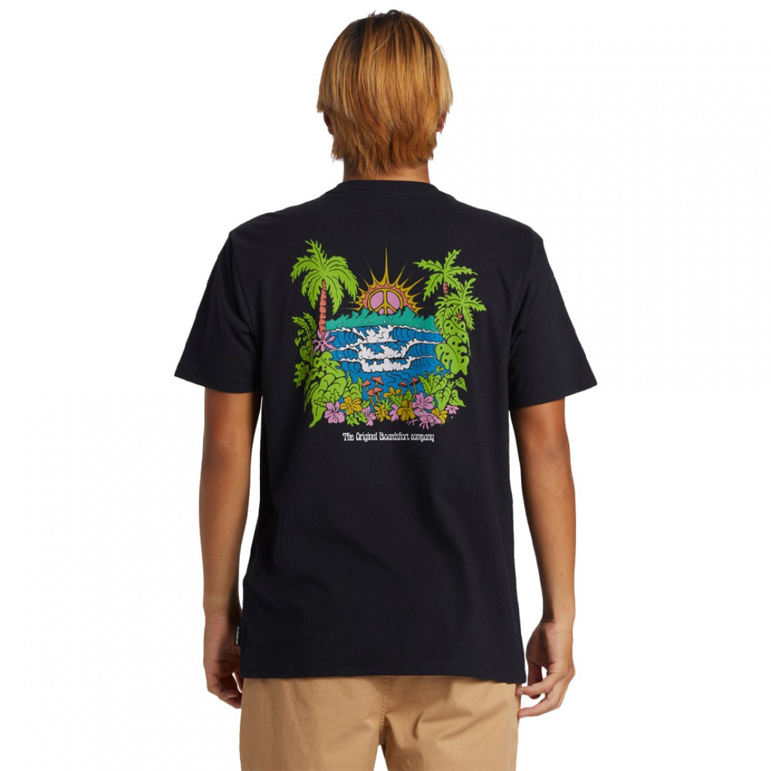 QUIKSILVER ISLAND SUNRISE MOE AQYZT09543-KVJ0 Μαύρο