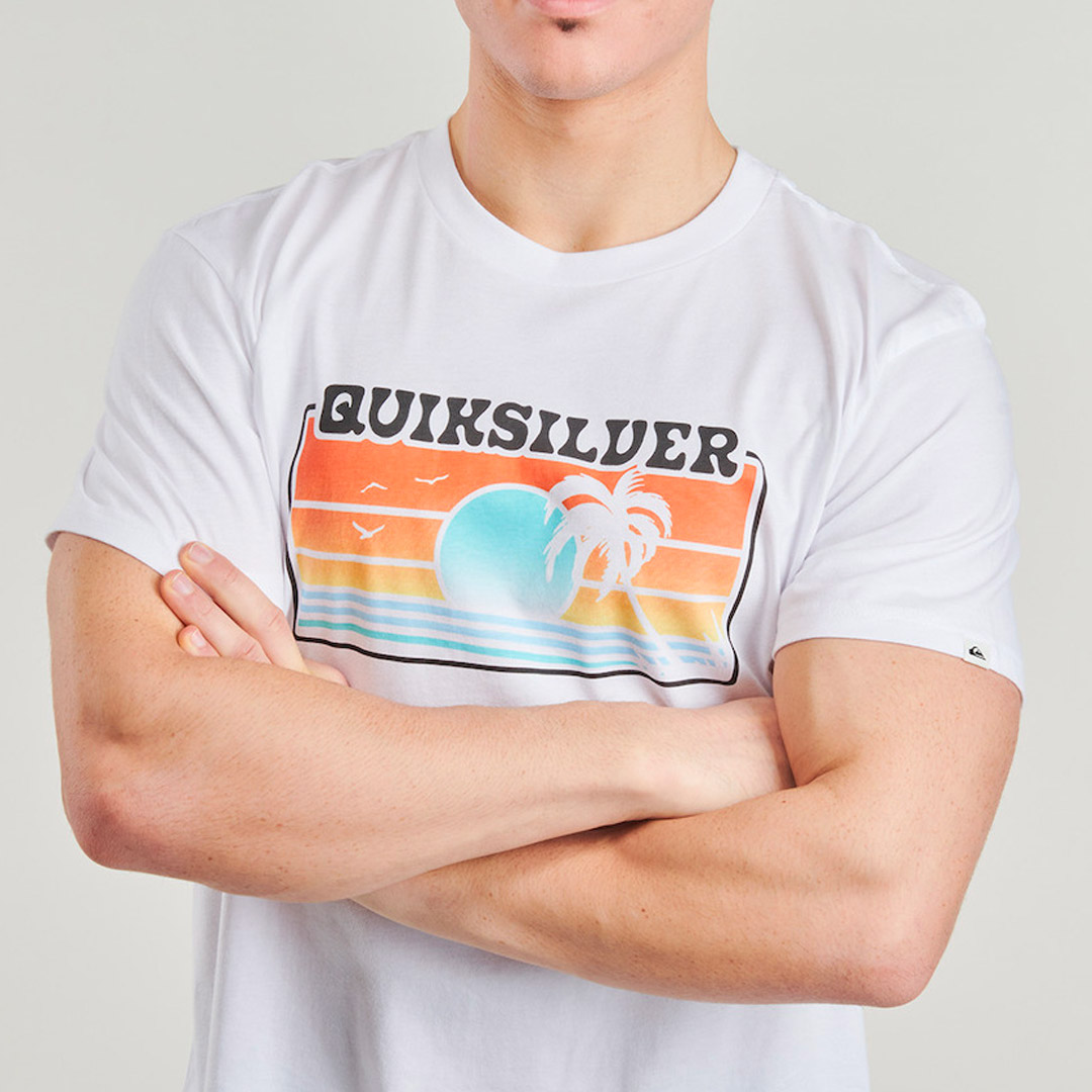 QUIKSILVER SUN FADED SS EQYZT08065-WBB0 Λευκό