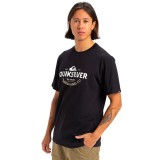 QUIKSILVER TYPED OUT SS EQYZT08064-KVJ0 Black Image 1