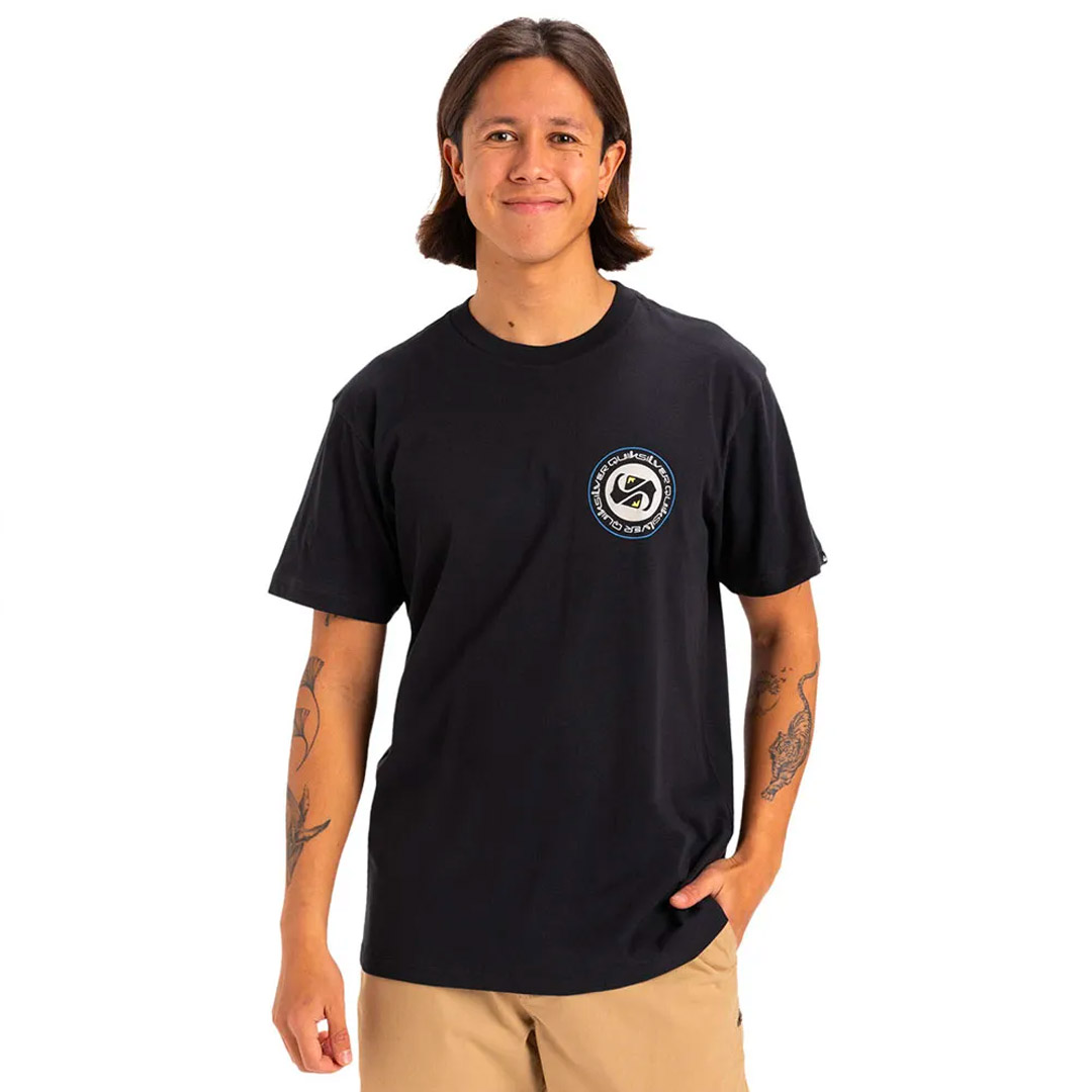 QUIKSILVER CIRCLE BACK SS EQYZT08054-KVJ0 Black