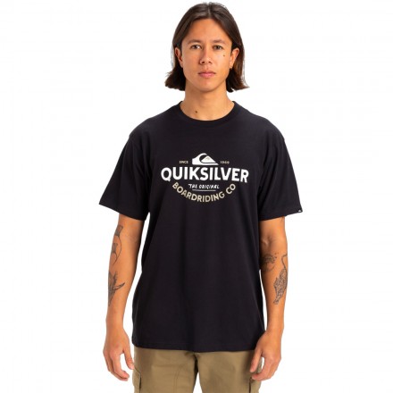 QUIKSILVER TYPED OUT SS EQYZT08064-KVJ0 Black