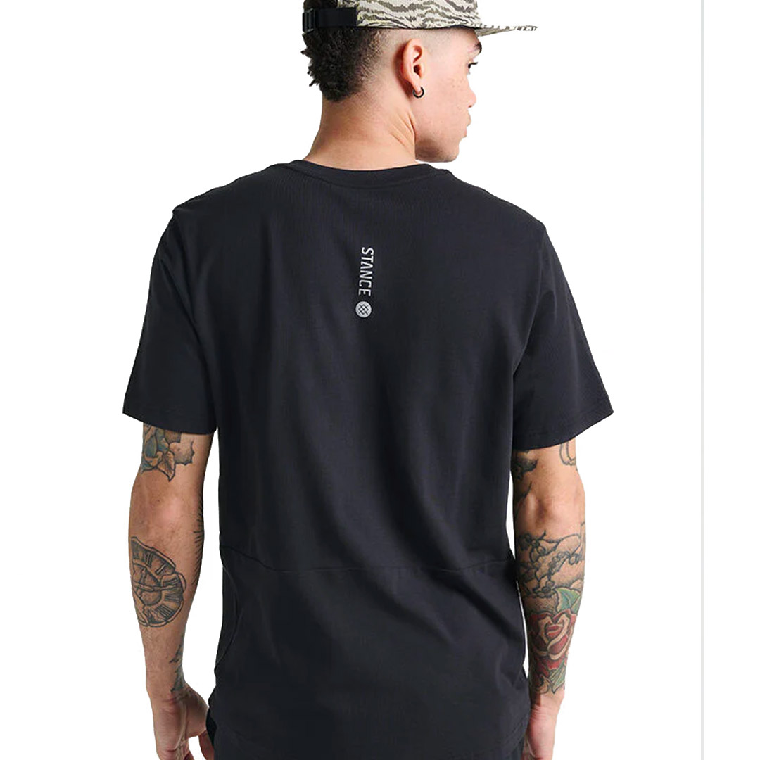 STANCE FRAGMENT MENS PERF SS MAPPA23FSS-BLK Μαύρο