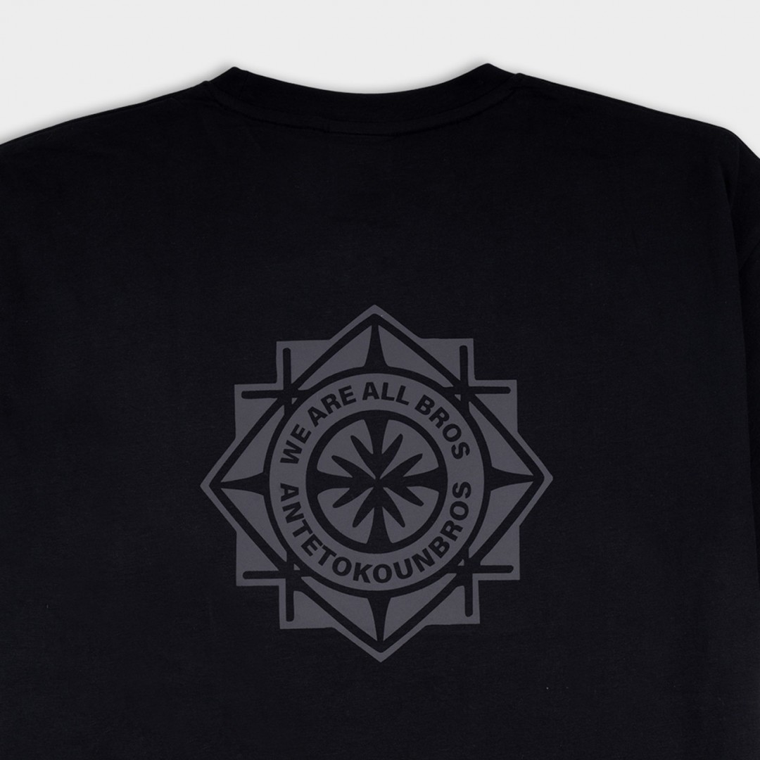 ANTETOKOUNBROS AB TRIBE T-SHIRT OVER.F APCD352U34-001 Black