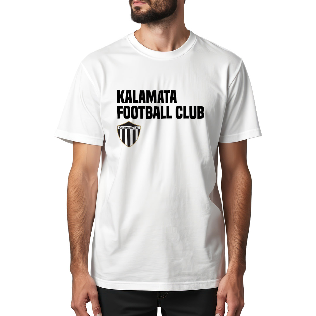 KALAMATA FC 125KMSS-3004-091 Λευκό