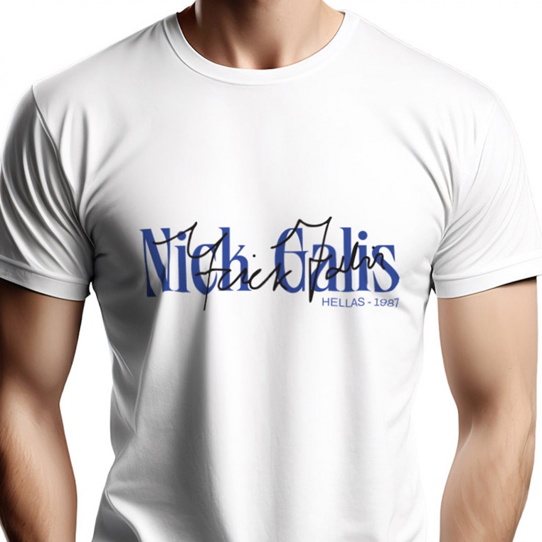 NICK GALIS 225MSS-6001-091 Λευκό