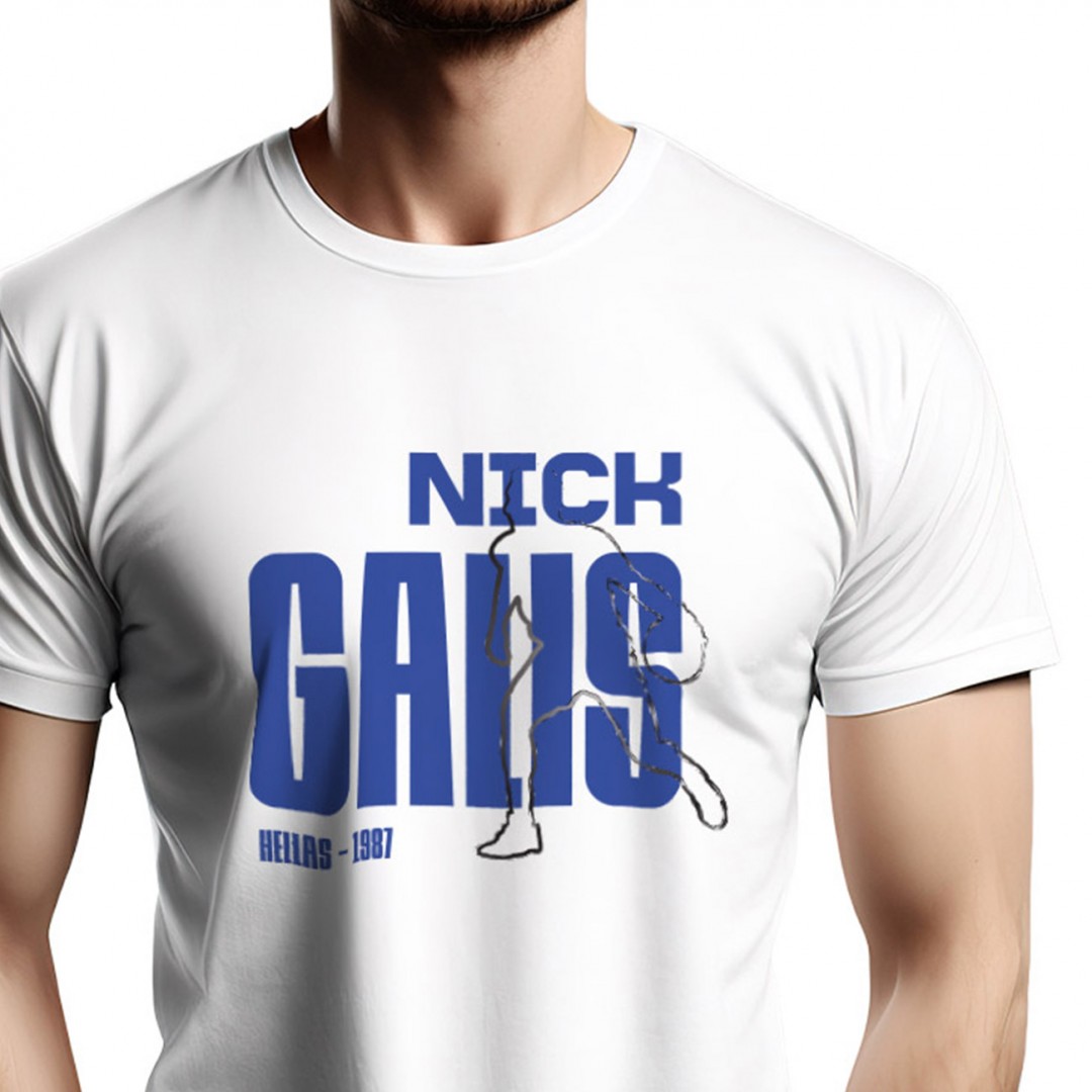 NICK GALIS 225MSS-6004-091 Λευκό