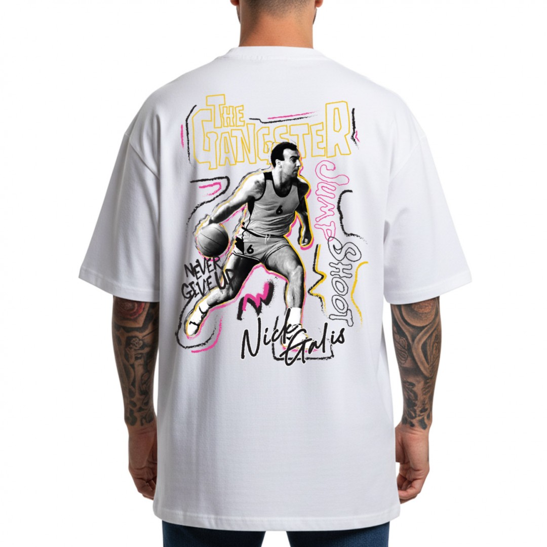 NICK GALIS 126NGMSS-4013-091 White