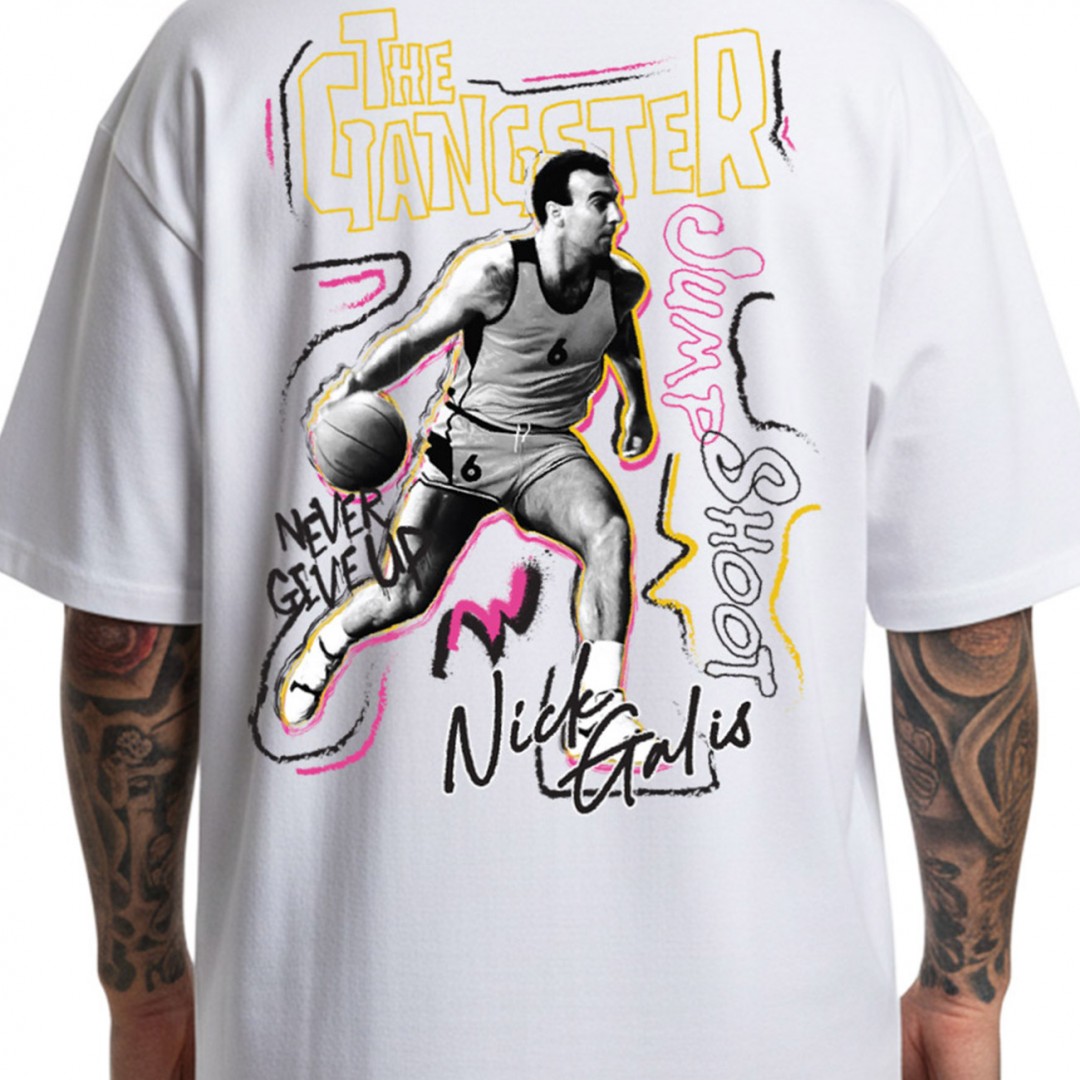 NICK GALIS 126NGMSS-4013-091 White