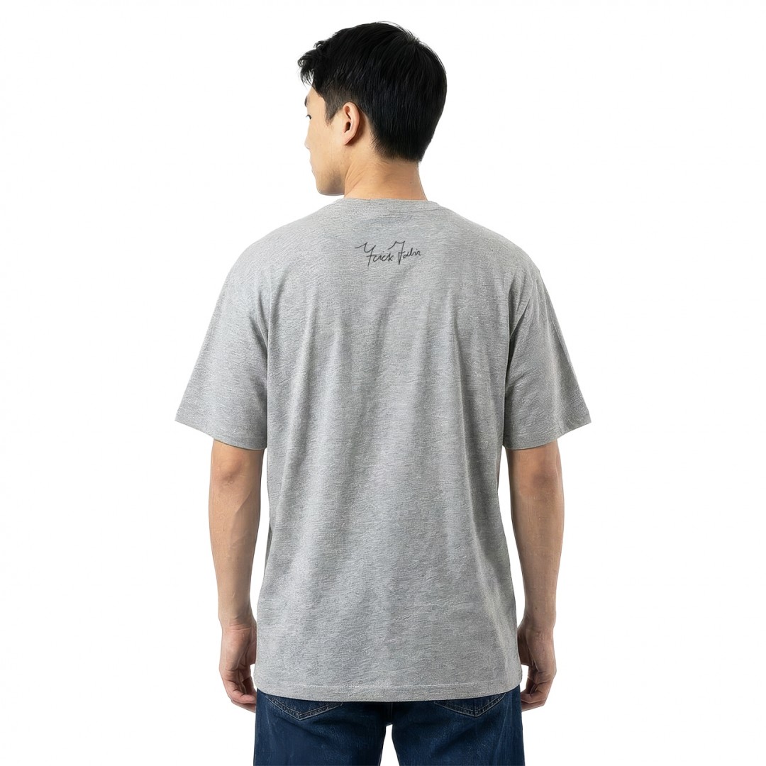 NICK GALIS 126NGMSS-4016-LIGHT GREY MELANGE Grey