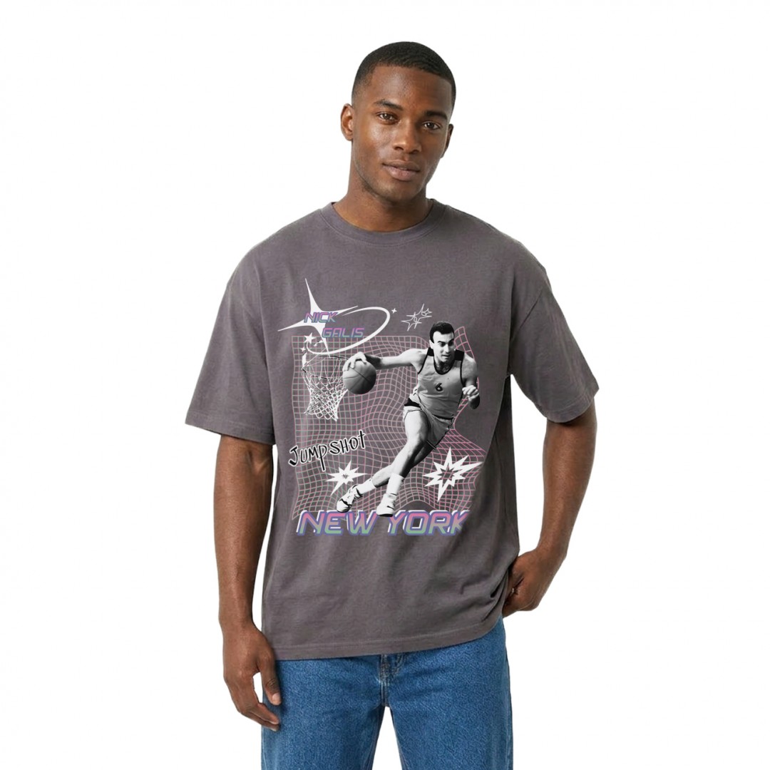 NICK GALIS 126NGMSS-4016-GREY Coal