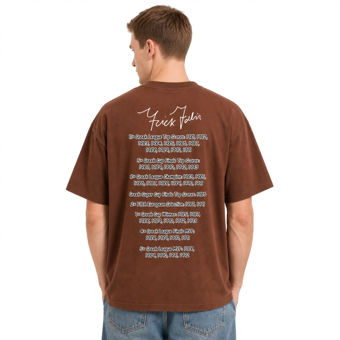 NICK GALIS 126NGMSS-4017-AMBER BROWN Καφέ