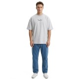 NICK GALIS 126NGMSS-4017-LIGHT GREY MELANGE Γκρί Εικόνα 3