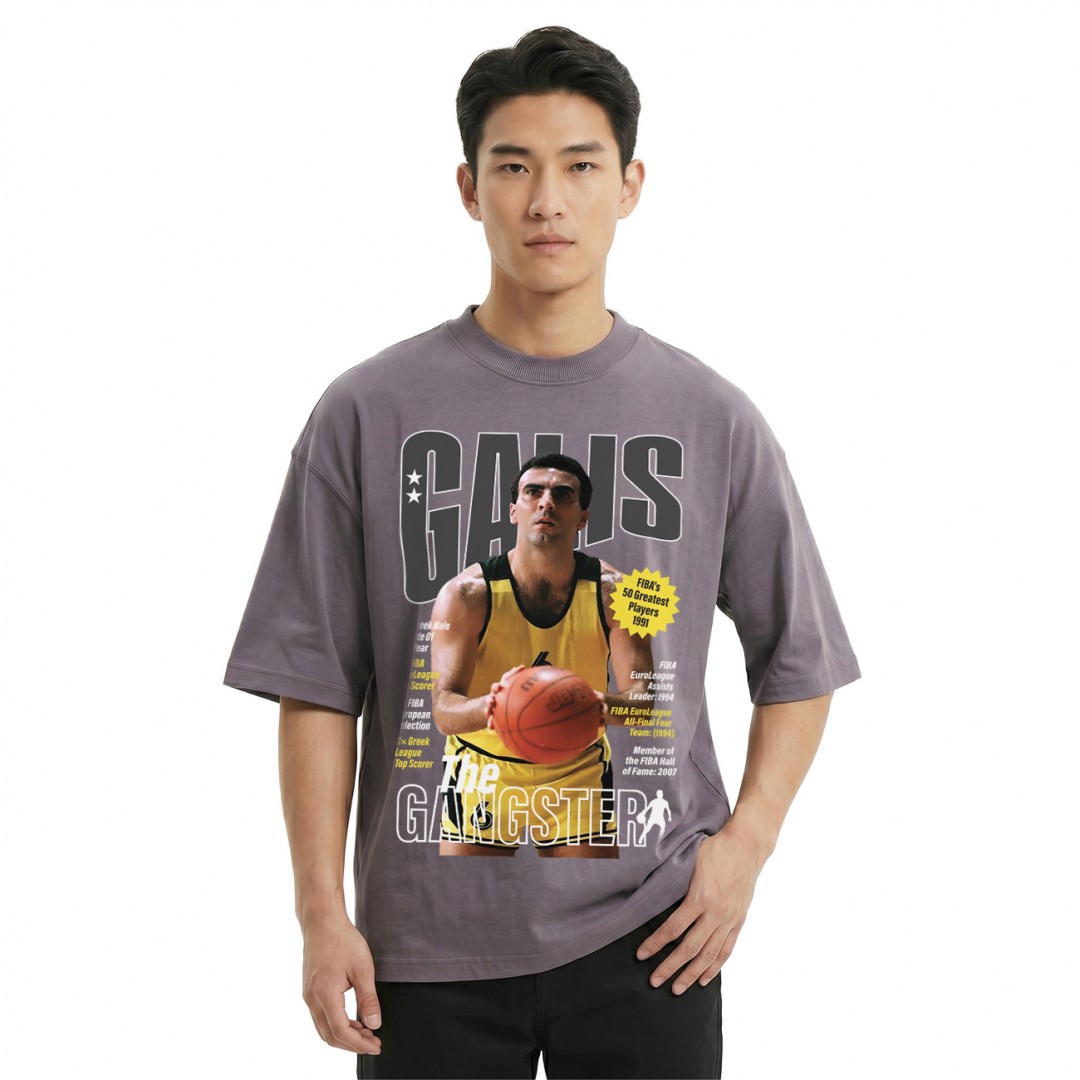 NICK GALIS 126NGMSS-4015-GREY Ανθρακί