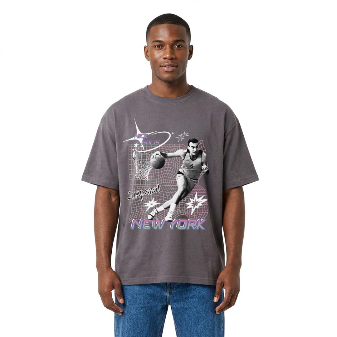 NICK GALIS 126NGMSS-4016-GREY Coal