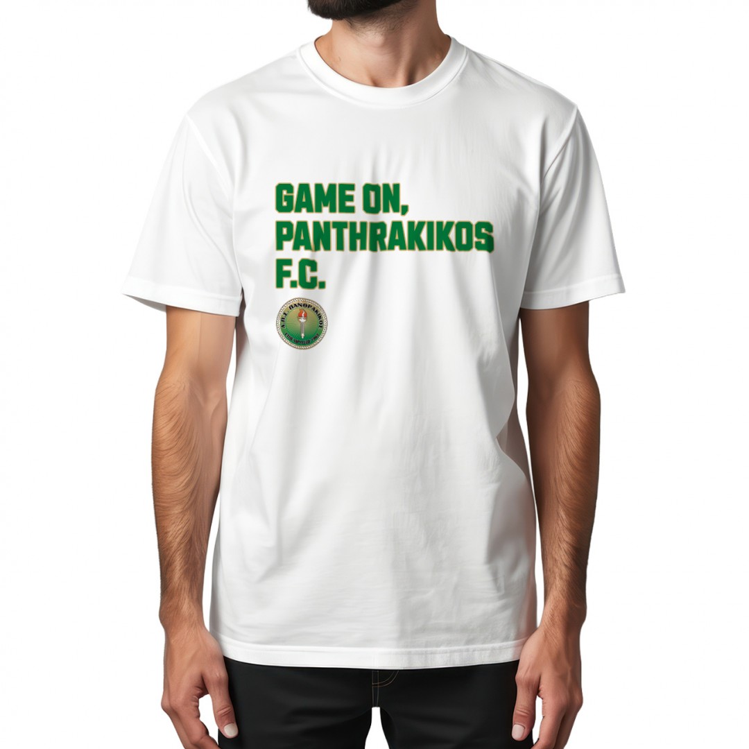 PANTHRAKIKOS FC 225PMSS-5001-091 Λευκό