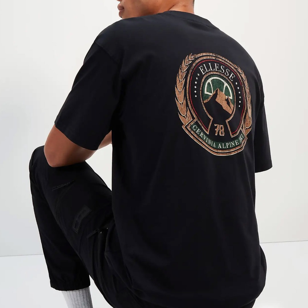 ELLESSE MEDALLIO TEE SHT19117-011 Black
