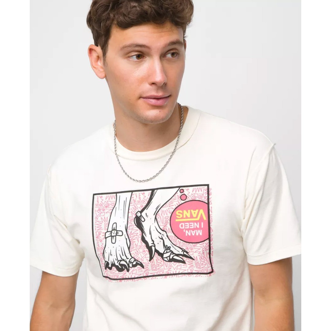 VANS I NEED VANS REV. SS TEE NTFX VN0007RK3KS-3KS Εκρού