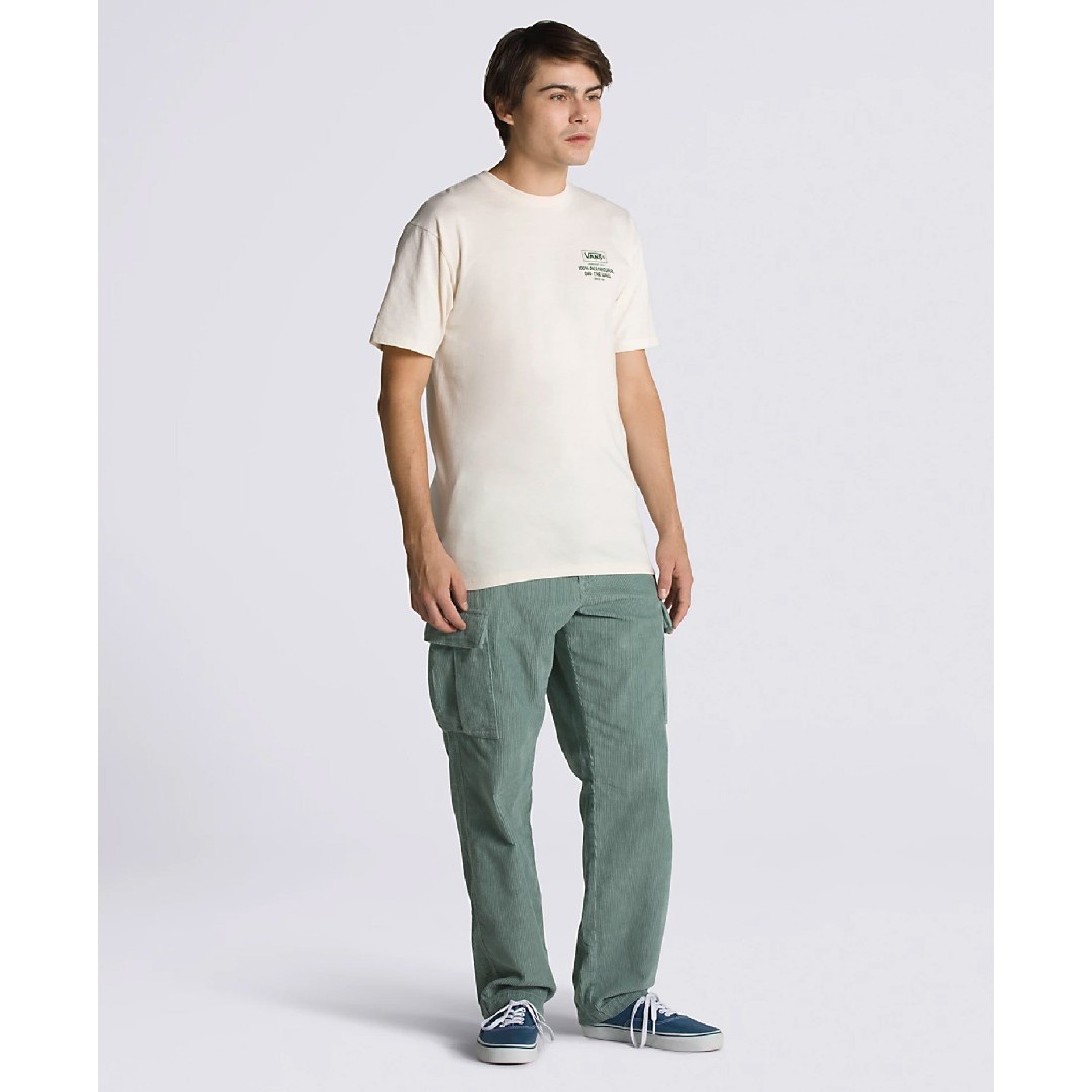 VANS ALL NATURAL MIND SS TEE VN00003W3KS-3KS Ecru