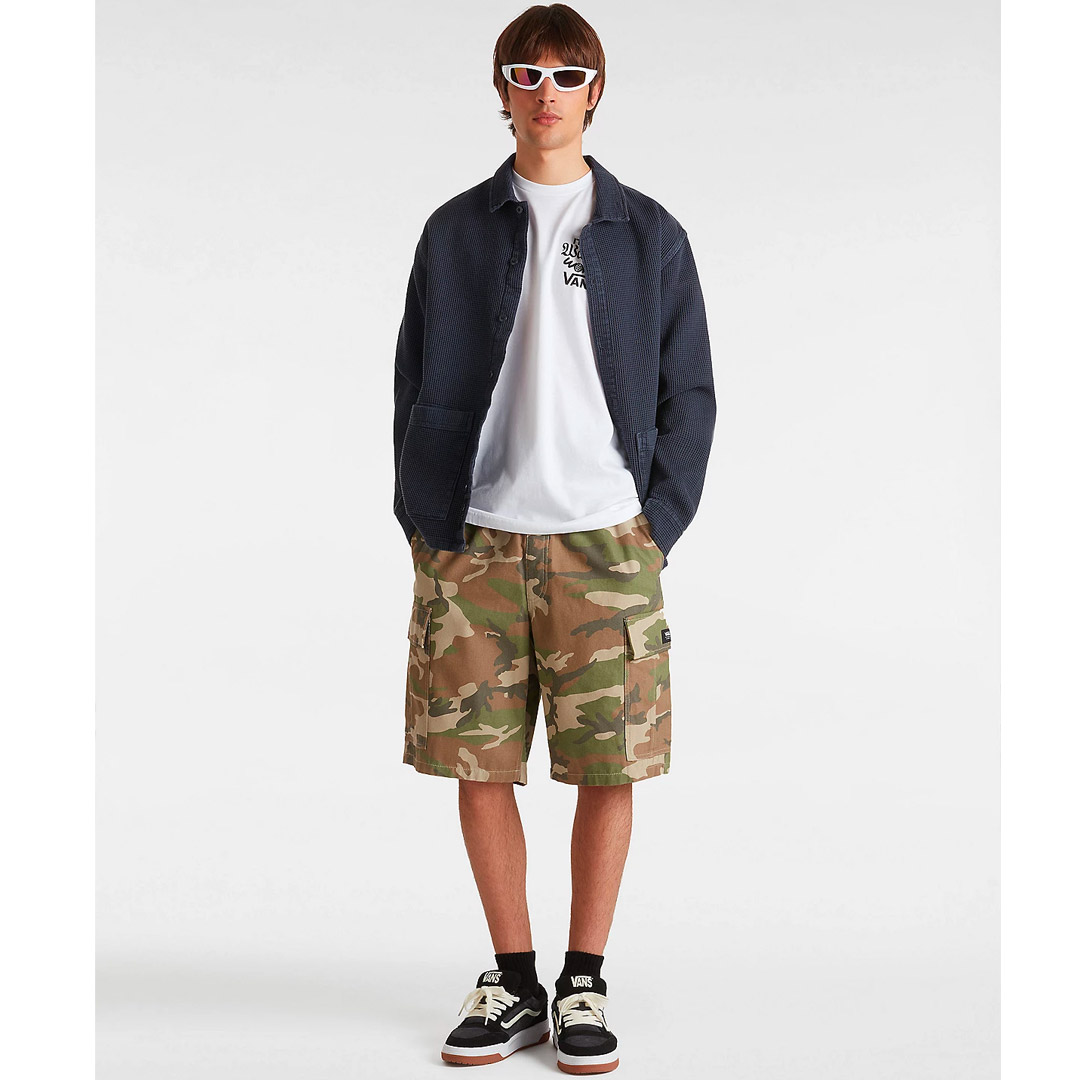 VANS WARPED WORLD SS VN000M5EWHT-WHT White