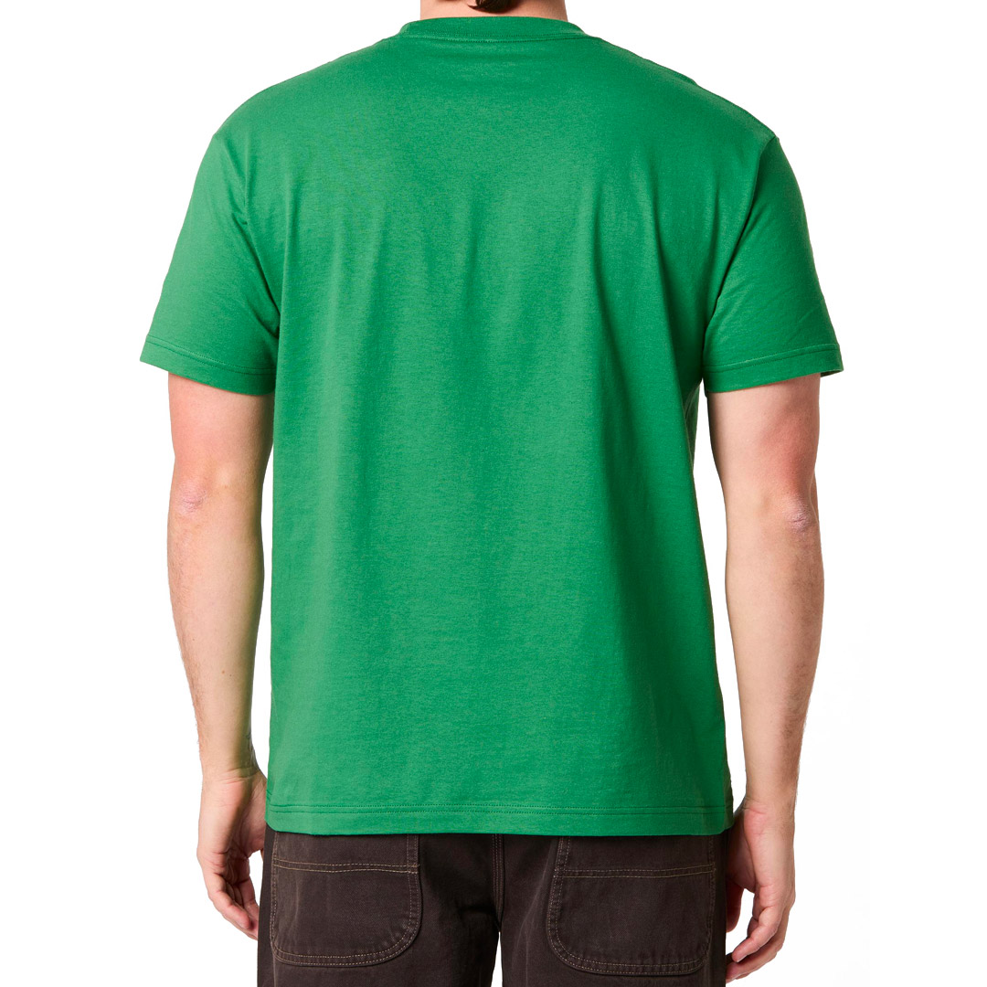 VANS LEFT CHEST LOGO TEE VN0A3CZEBR1-BR1 Πράσινο