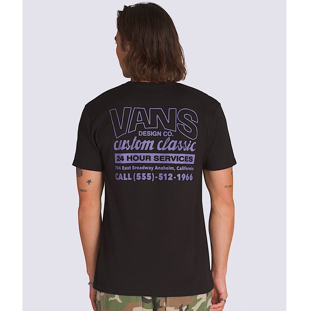 VANS SHOP FRONT SS VN000M60BLK-BLK Black