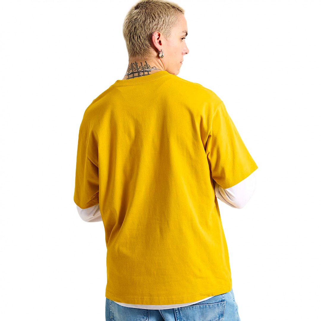 VANS LEFT CHEST II LOOSE S VN000P1PEMX-EMX Mustard