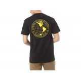 VANS X NATIONAL GEOGRAPHIC GLOBE T-SHIRT VA4MSHBLK-BLK Black Image 0