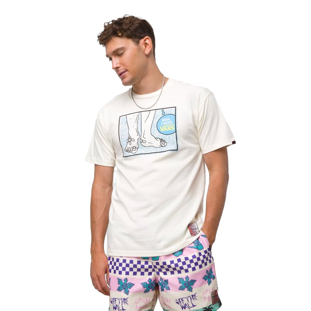 VANS I NEED VANS REV. SS TEE NTFX VN0007RK3KS-3KS Εκρού