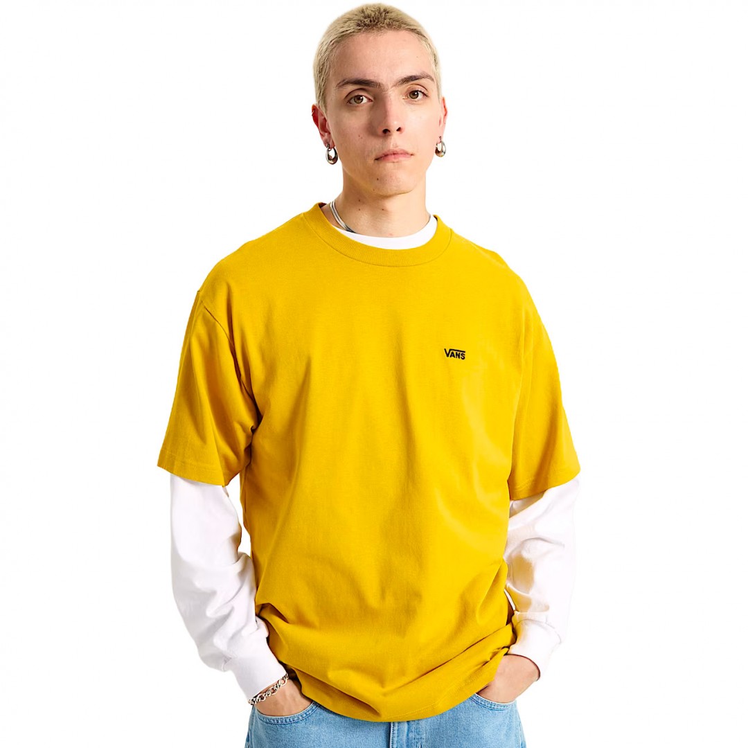 VANS LEFT CHEST II LOOSE S VN000P1PEMX-EMX Mustard