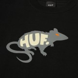 HUF MANS BEST FRIEND S/S TEE TS02183-BLACK Μαύρο Εικόνα 0