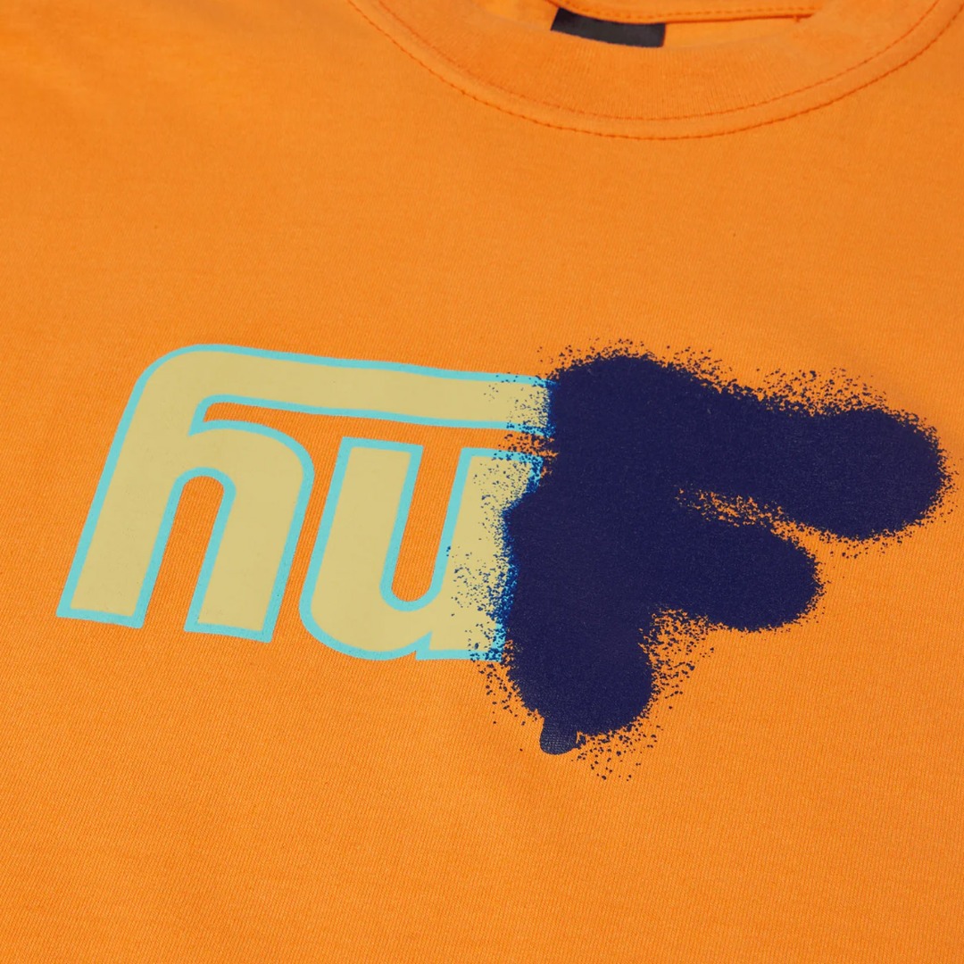 HUF UPSIDE DOWNTOWN S/S TEE TS02173-TNGRN Πορτοκαλί