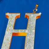 HUF BIG H S/S TEE TS02412-COBLU Royal Blue Image 2