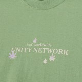 HUF UNITY NETWORK S/S TEE TS02416-BASIL Πράσινο Εικόνα 1