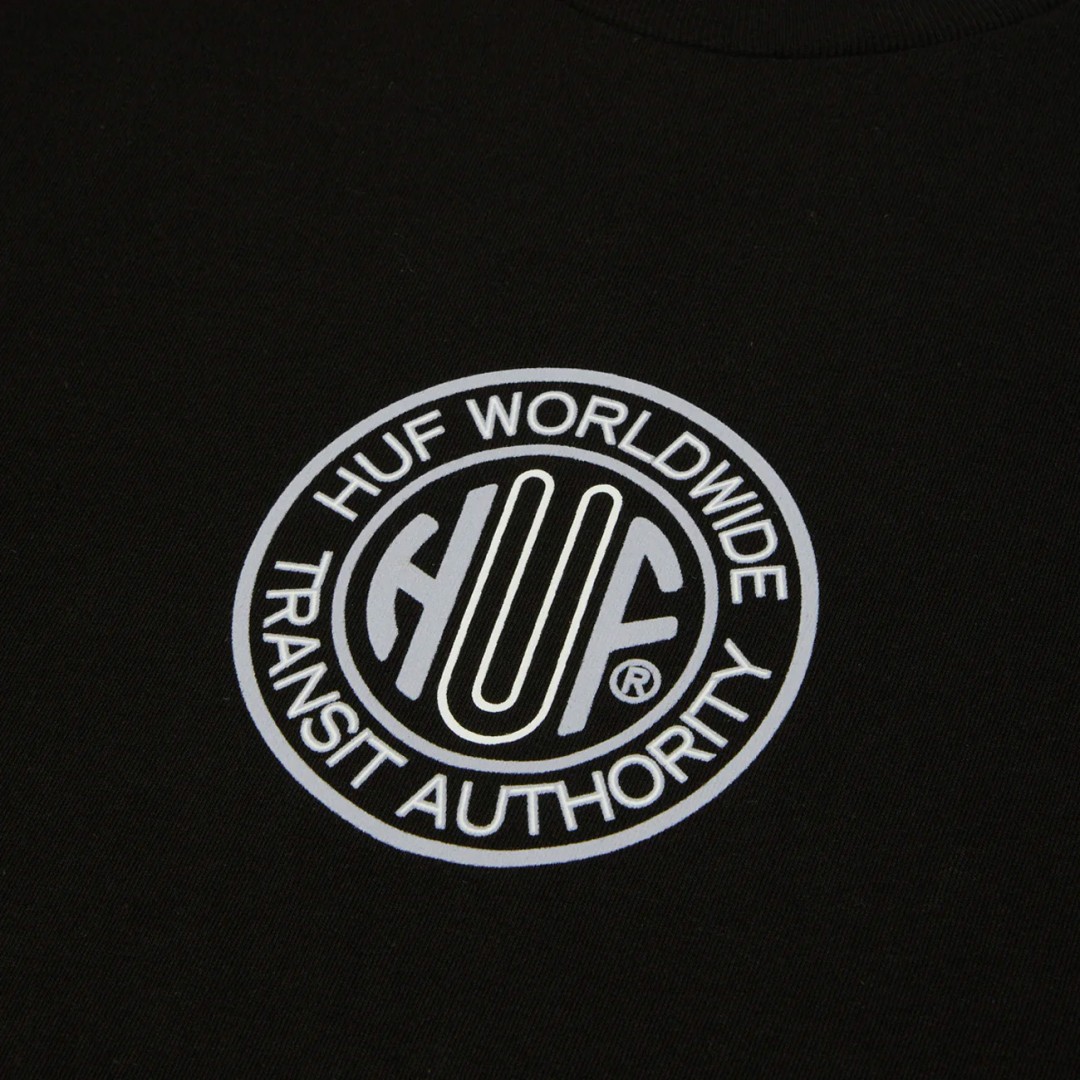 HUF TOKEN S/S TEE TS02511-BLACK Black