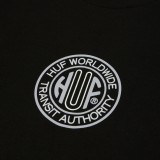 HUF TOKEN S/S TEE TS02511-BLACK Black Image 1