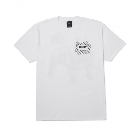 HUF 4 THE DAWGS S/S TEE TS02514-WHITE White