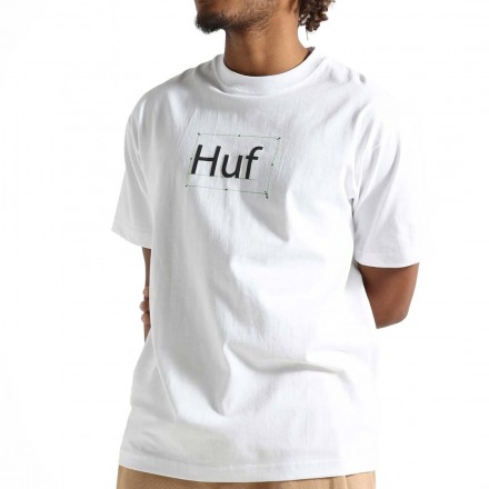 HUF DEADLINE S/S TEE TS02192-WHITE Λευκό